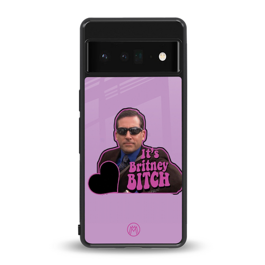 britney bitch back phone cover | glass case for google pixel 6 pro