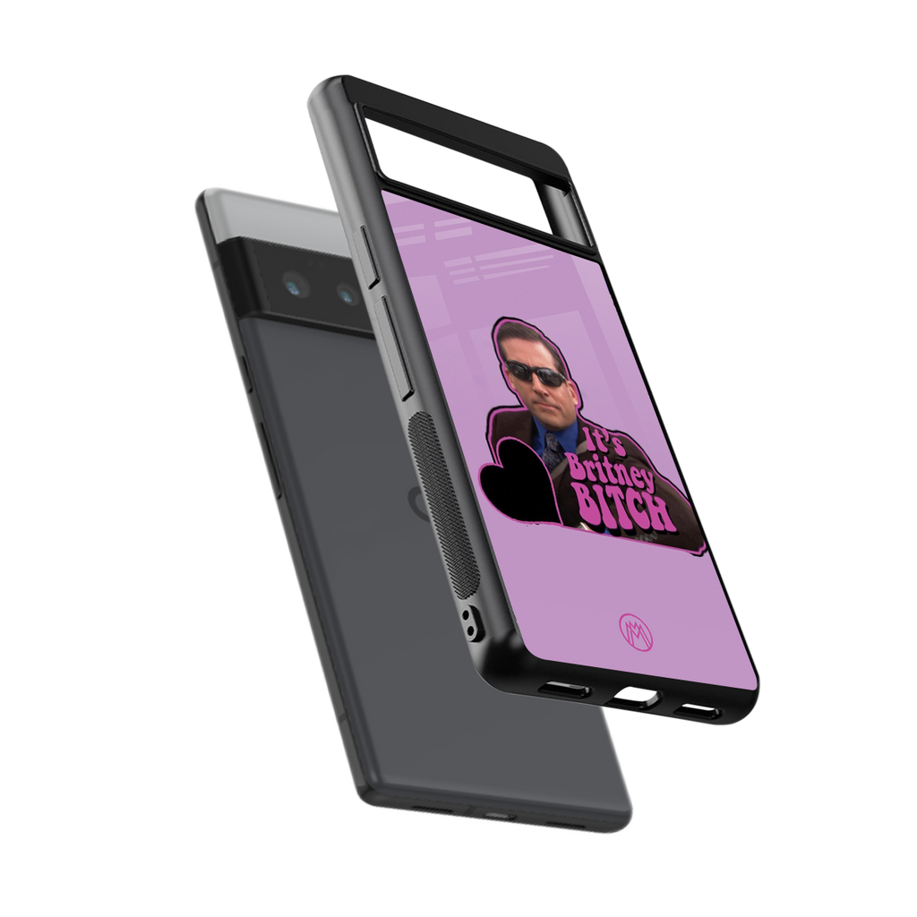 britney bitch back phone cover | glass case for google pixel 6 pro