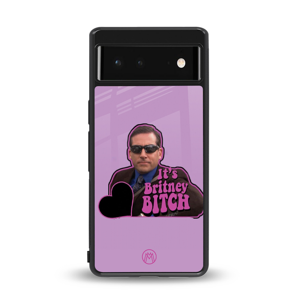 britney bitch back phone cover | glass case for Google Pixel 6A