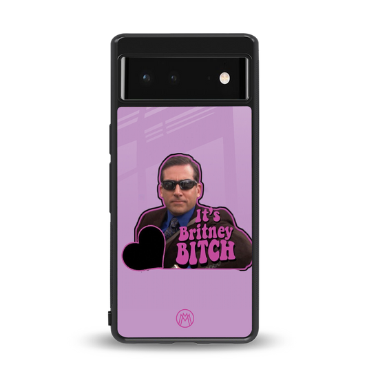 britney bitch back phone cover | glass case for Google Pixel 6A
