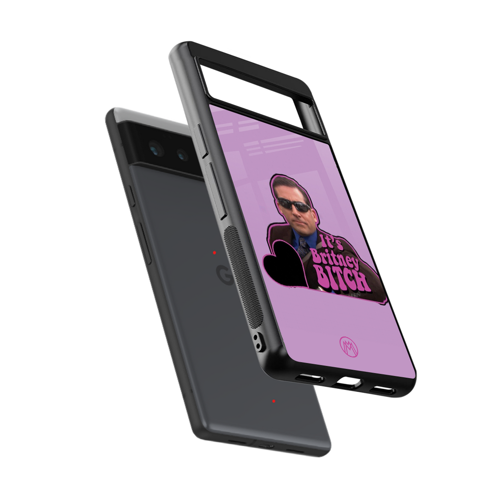 britney bitch back phone cover | glass case for Google Pixel 6A