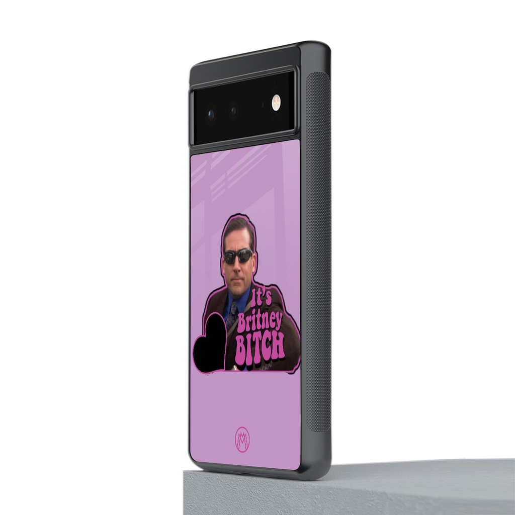 britney bitch back phone cover | glass case for google pixel 6