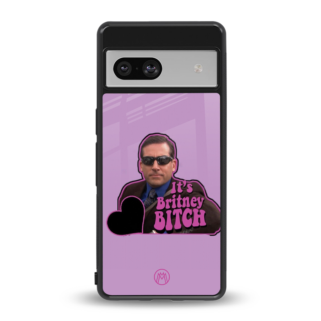 britney bitch back phone cover | glass case for Google Pixel 7