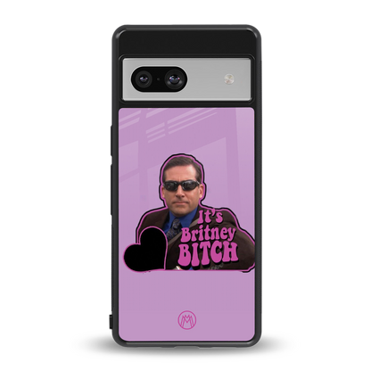 britney bitch back phone cover | glass case for Google Pixel 7