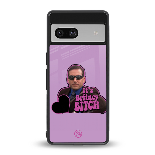 britney bitch back phone cover | glass case for Google Pixel 7
