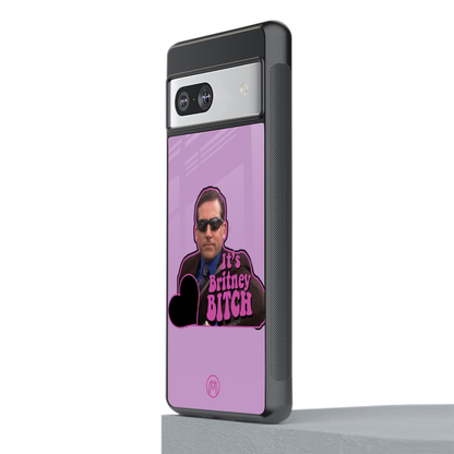 britney bitch back phone cover | glass case for Google Pixel 7