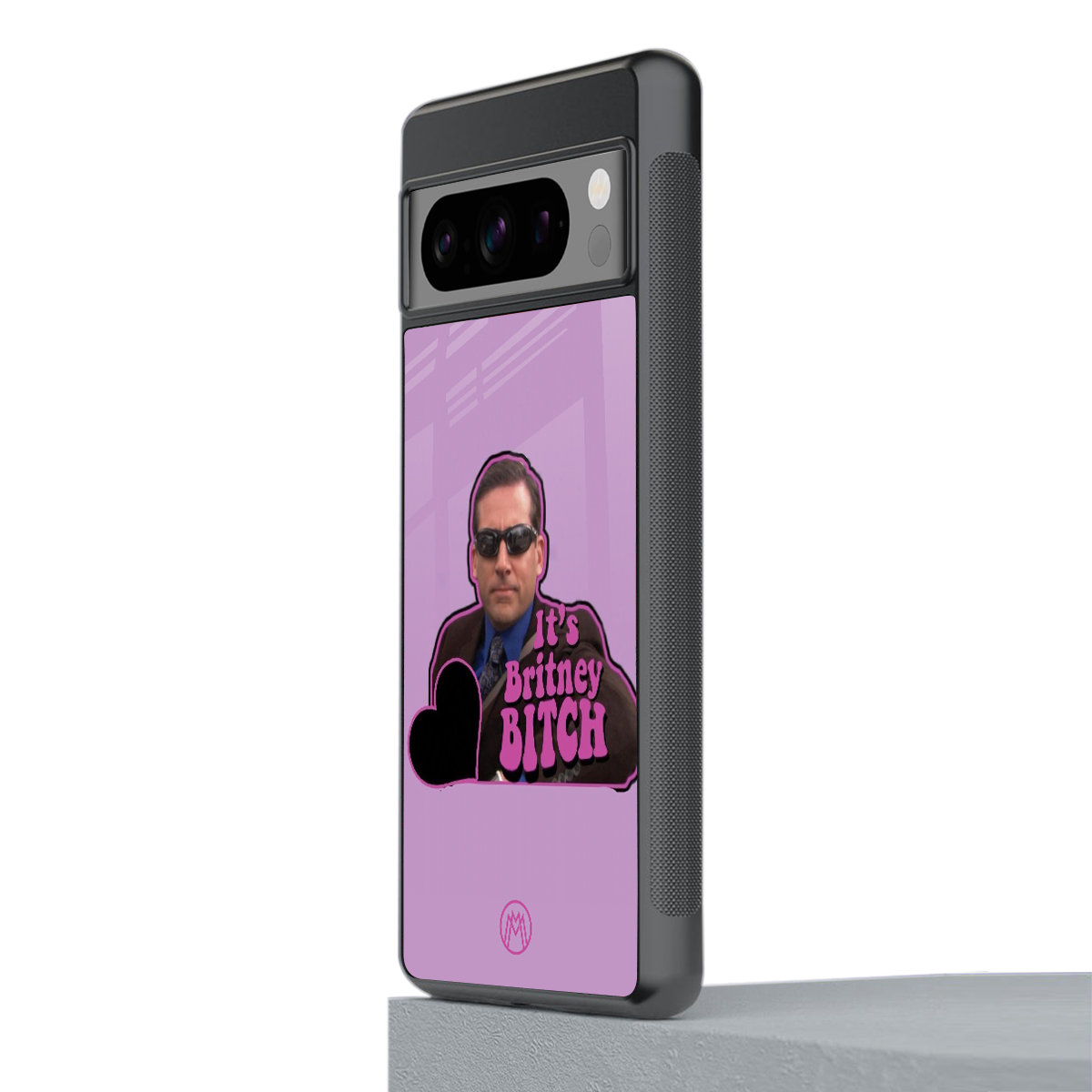 britney bitch back phone cover | glass case for google pixel 8 pro