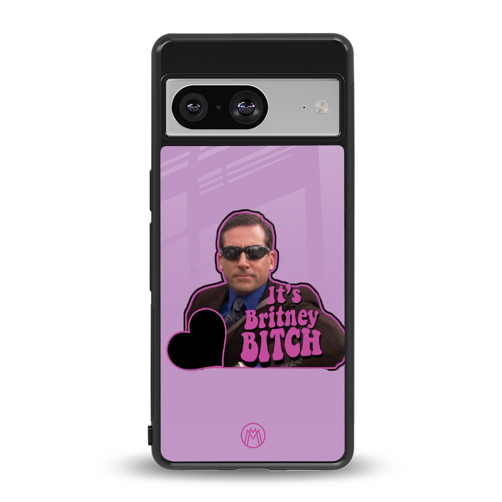 britney bitch back phone cover | glass case for Google Pixel 8