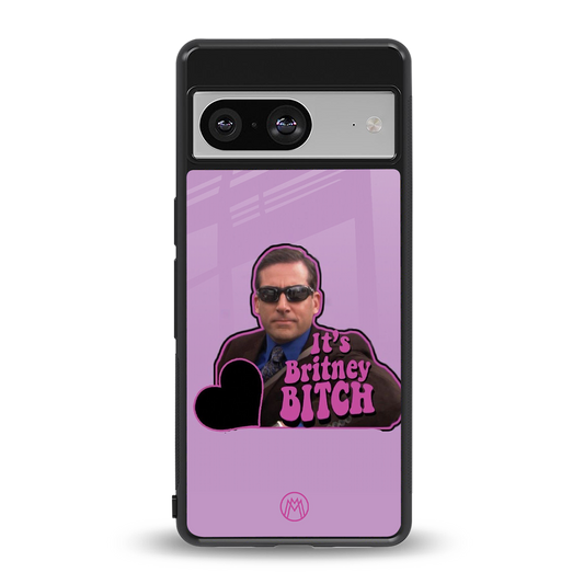 britney bitch back phone cover | glass case for Google Pixel 8