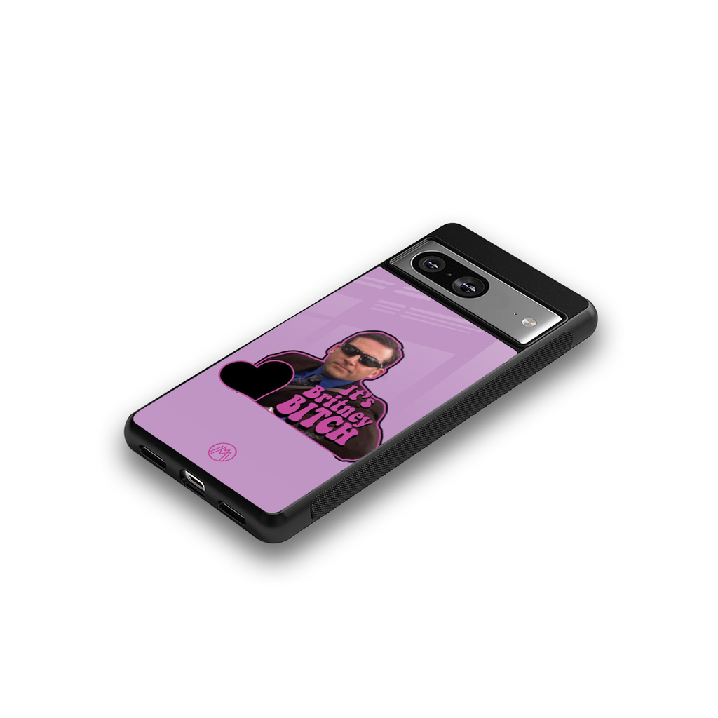 britney bitch back phone cover | glass case for Google Pixel 8