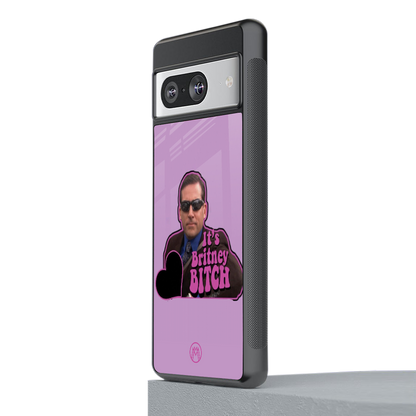 britney bitch back phone cover | glass case for Google Pixel 8