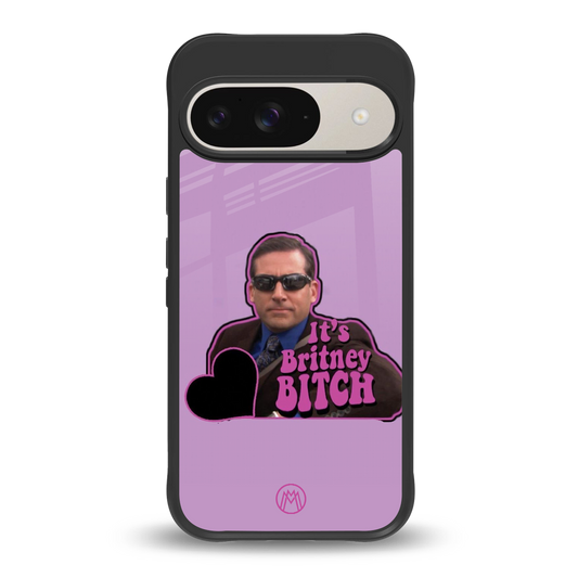 britney bitch back phone cover | glass case for google pixel 9