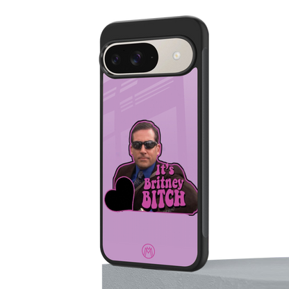 britney bitch back phone cover | glass case for google pixel 9