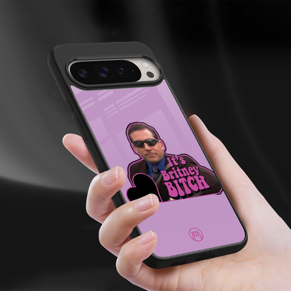 britney bitch back phone cover | glass case for google pixel 9 pro xl