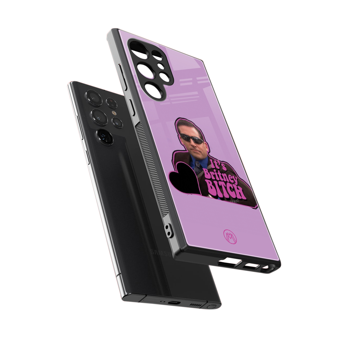 britney bitch back phone cover | glass case for samsung galaxy s23 ultra