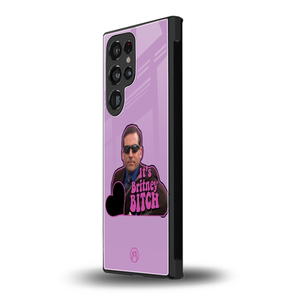 britney bitch back phone cover | glass case for samsung galaxy s23 ultra