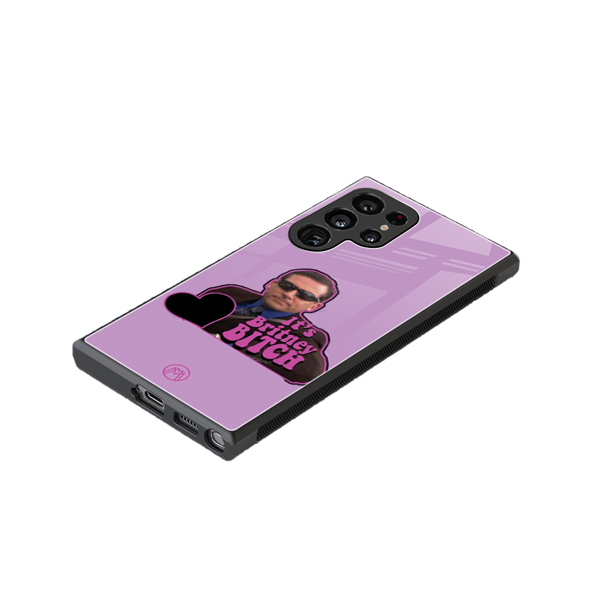 britney bitch back phone cover | glass case for samsung galaxy s23 ultra