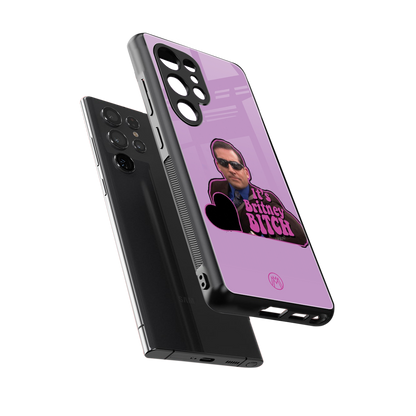 britney bitch back phone cover | glass case for samsung galaxy s25 ultra