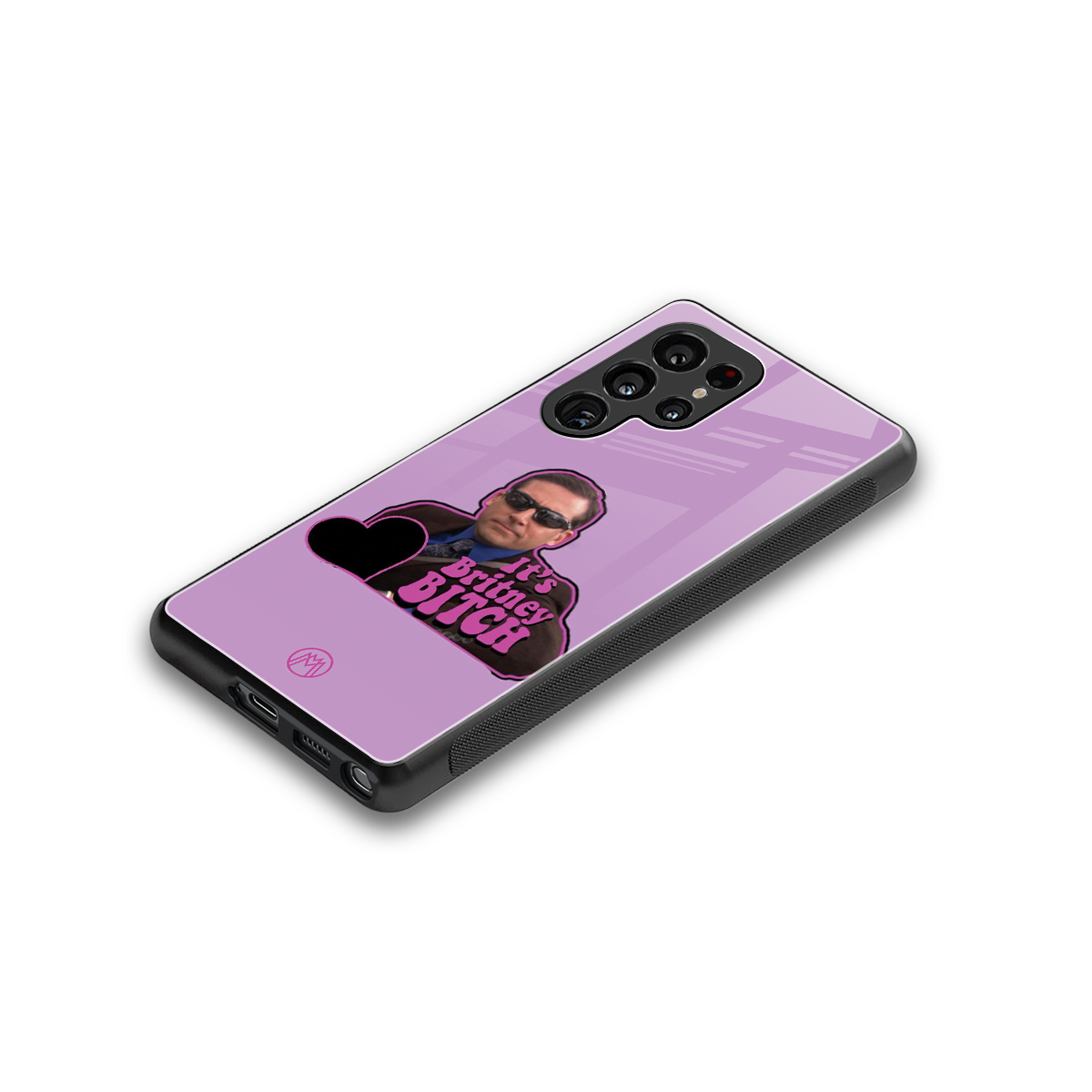 britney bitch back phone cover | glass case for samsung galaxy s25 ultra
