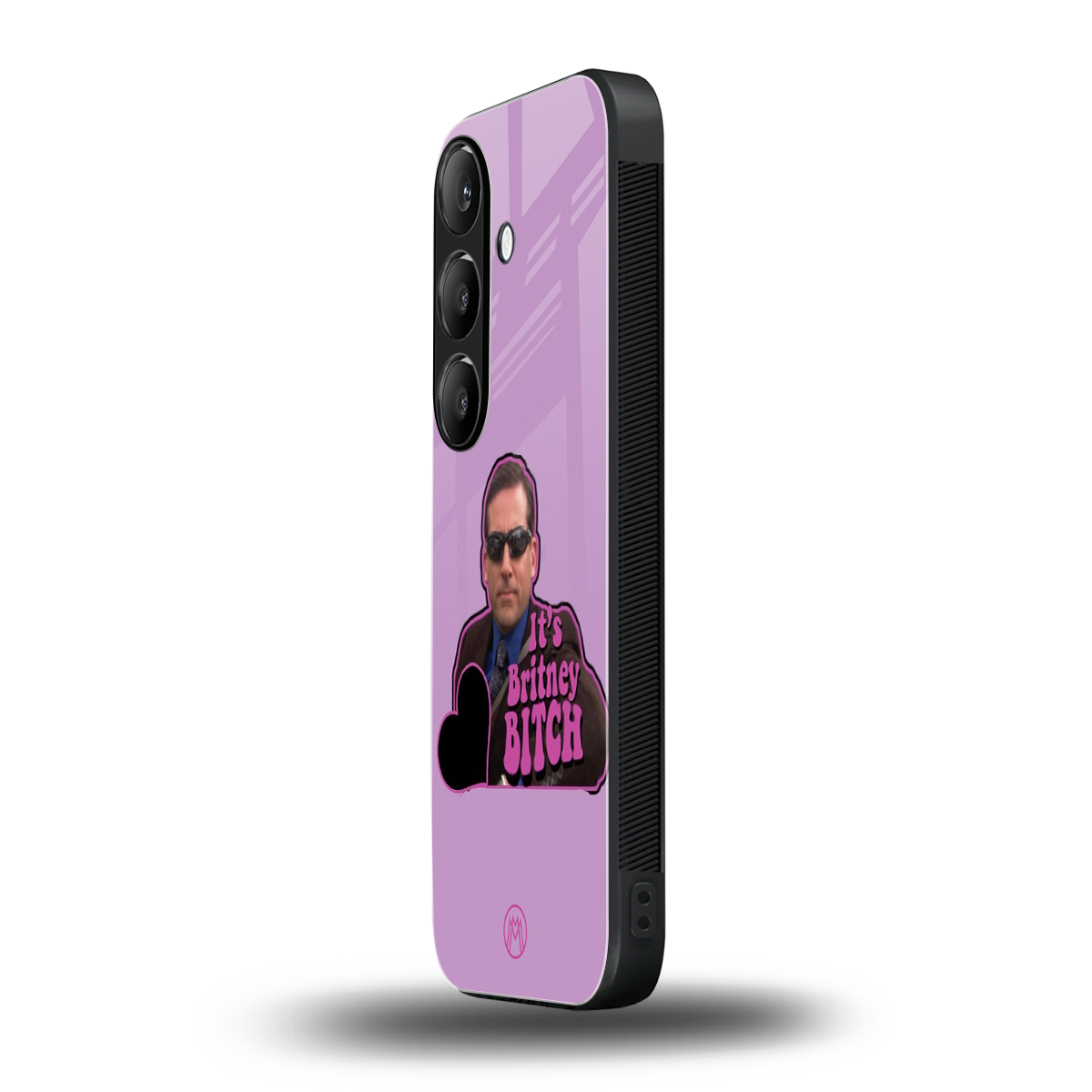 britney bitch back phone cover | glass case for samsung galaxy s24 fe