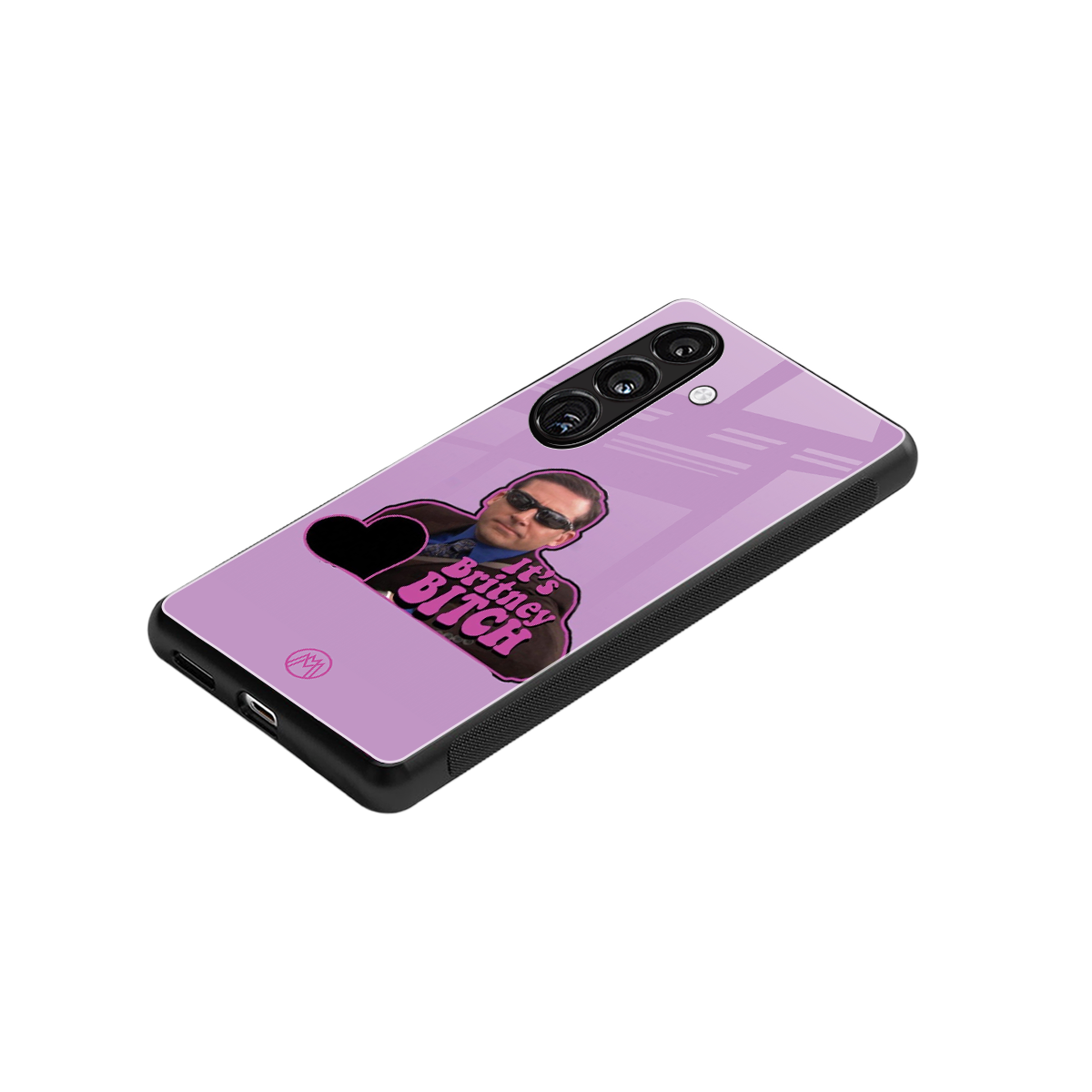 britney bitch back phone cover | glass case for samsung galaxy s24 fe