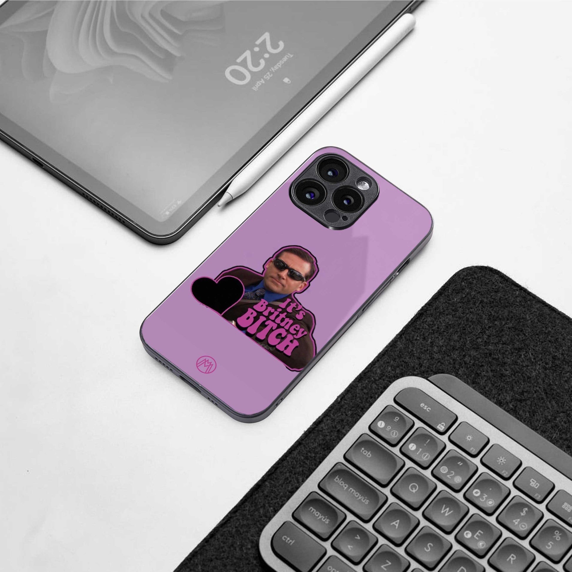 britney bitch back phone cover | glass case for samsung galaxy s24 ultra