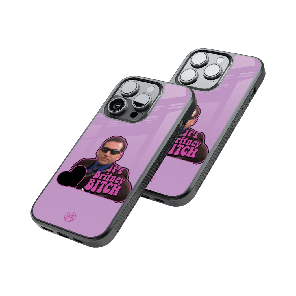 Protective Glass Back Phone Case Compatible with iPhone, Samsung, OnePlus, Pixel & More