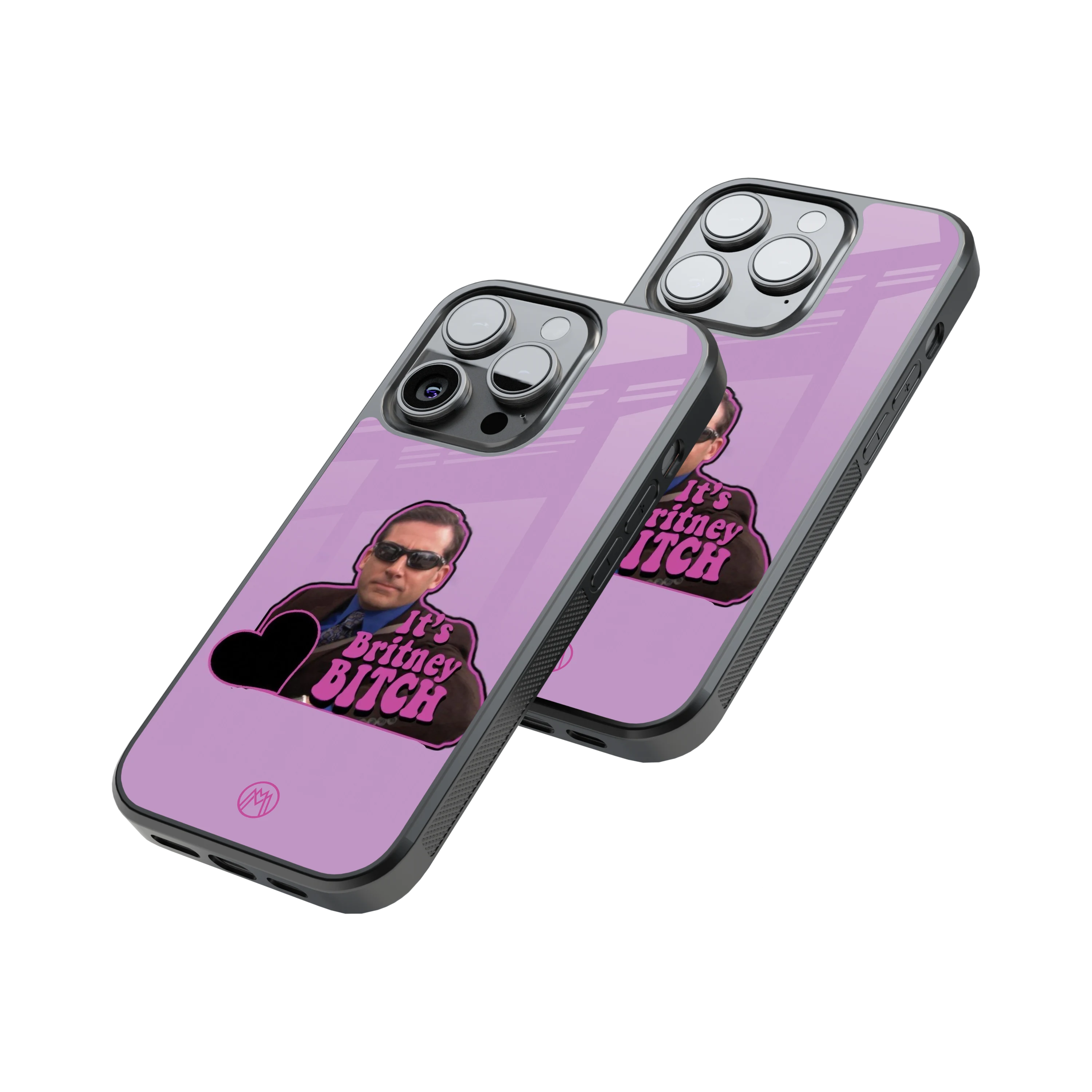 Protective Glass Back Phone Case Compatible with iPhone, Samsung, OnePlus, Pixel & More