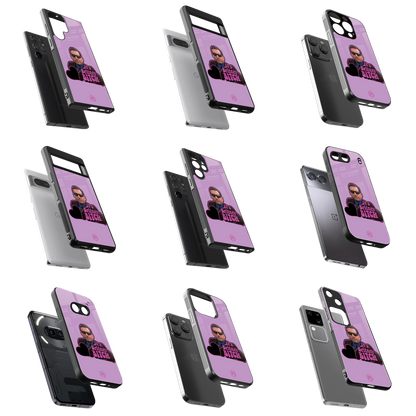 Durable Glass Back Mobile Case for iPhone, Samsung, OnePlus, Google Pixel, Redmi, Vivo, Oppo