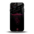 broken heart social club back phone cover | glass case for iphone 14 plus