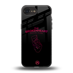 broken heart social club back phone cover | glass case for iphone 16e