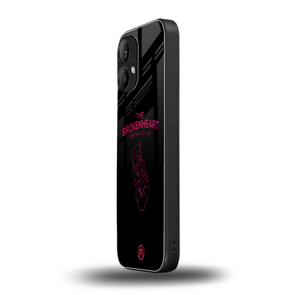 broken heart social club back phone cover | glass case for nothing phone 2