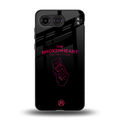 broken heart social club back phone cover | glass case for oneplus nord 4