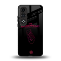 broken heart social club back phone cover | glass case for oneplus nord ce 4