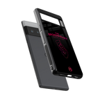 broken heart social club back phone cover | glass case for google pixel 6 pro