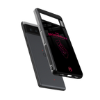 broken heart social club back phone cover | glass case for google pixel 6