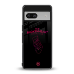 broken heart social club back phone cover | glass case for Google Pixel 7