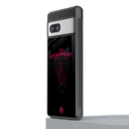broken heart social club back phone cover | glass case for Google Pixel 7A