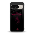 broken heart social club back phone cover | glass case for google pixel 9