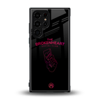 broken heart social club back phone cover | glass case for samsung galaxy s23 ultra