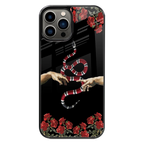 Premium Glass Back Mobile Phone Cover for iPhone, Samsung, OnePlus, Google Pixel, Redmi, Oppo, Vivo & Realme
