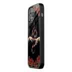 Slim Glass Back Phone Case for Multiple Brands iPhone, Samsung, Redmi, OnePlus, Oppo, Vivo