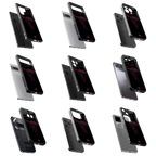 Durable Glass Back Mobile Case for iPhone, Samsung, OnePlus, Google Pixel, Redmi, Vivo, Oppo