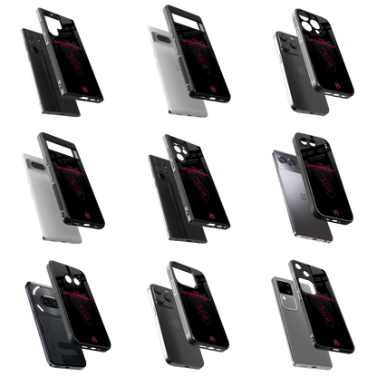 Durable Glass Back Mobile Case for iPhone, Samsung, OnePlus, Google Pixel, Redmi, Vivo, Oppo