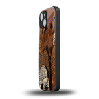 brown beasts back phone cover | glass case for iphone 13 mini