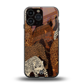 brown beasts back phone cover | glass case for iphone 13 pro max