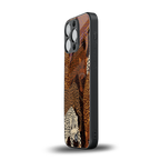 brown beasts back phone cover | glass case for iphone 13 pro