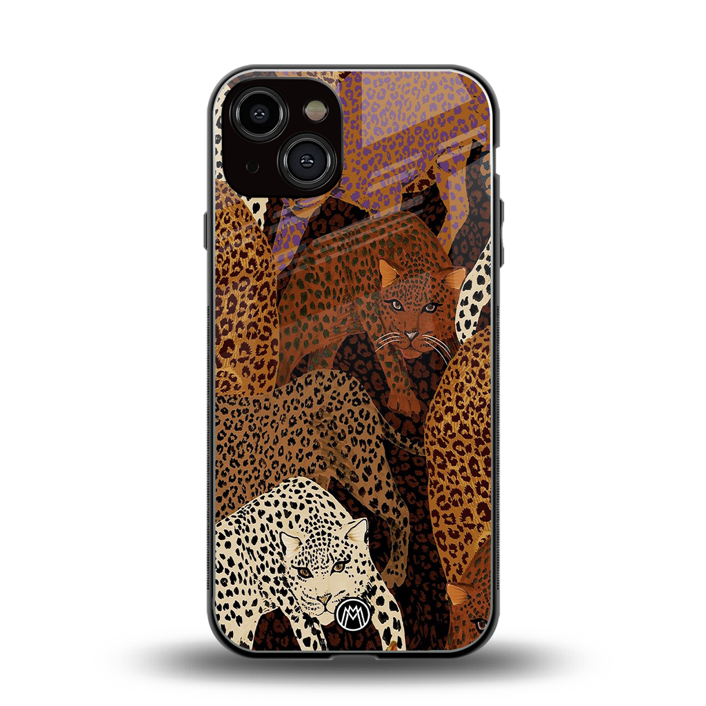 brown beasts back phone cover | glass case for iphone 13