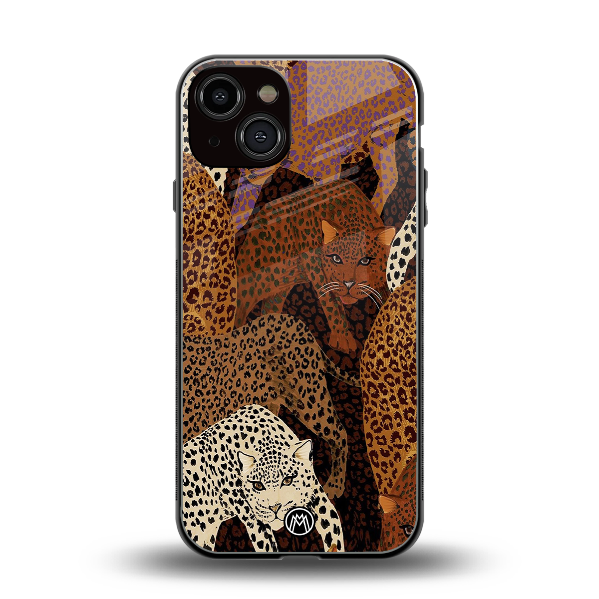 brown beasts back phone cover | glass case for iphone 13