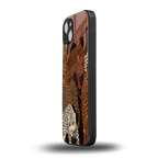 brown beasts back phone cover | glass case for iphone 14 plus